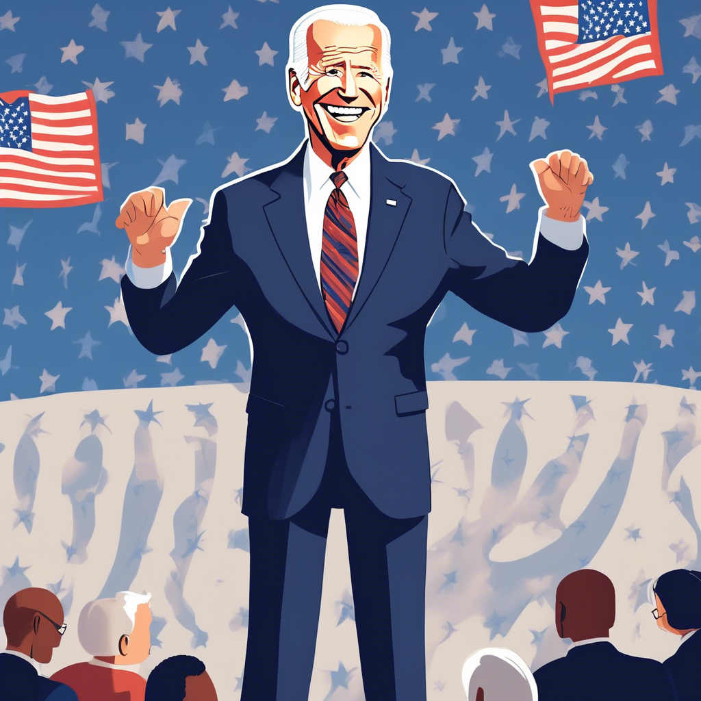 AI-generated illustrations: about jokes'president'